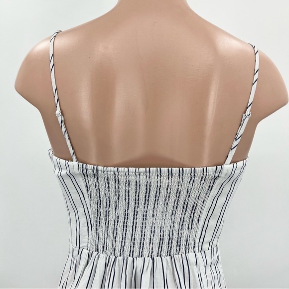Urban Outfitters Kimchi Blue Striped Linen Blend Mini Dress - Picture 5 of 9